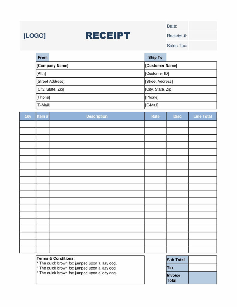 Free Invoice Template